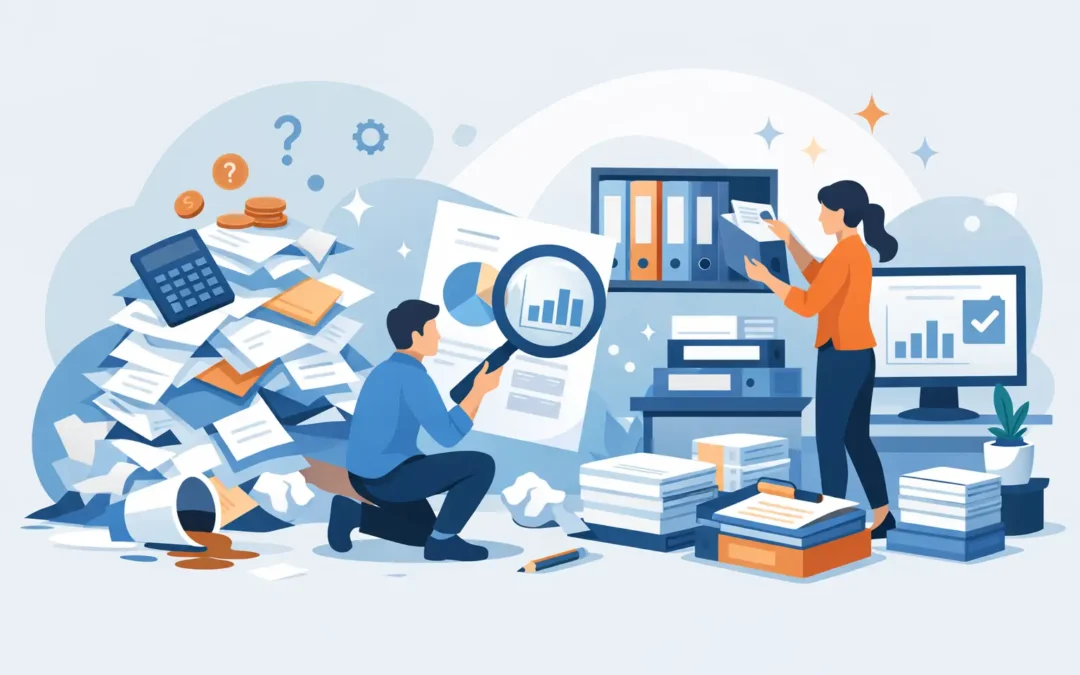 How to Clean Up Messy Bookkeeping Records